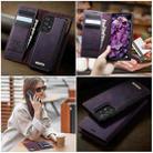 For Samsung Galaxy A52 / A52s CaseMe C49 Magnetic RFID Blocking Detachable Wallet Leather Phone Case(Purple) - 4