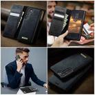 For Samsung Galaxy S23 5G CaseMe C49 Magnetic RFID Blocking Detachable Wallet Leather Phone Case(Black) - 4