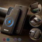 For Samsung Galaxy S23 5G CaseMe C49 Magnetic RFID Blocking Detachable Wallet Leather Phone Case(Coffee) - 3