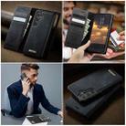 For Samsung Galaxy S23 FE 5G CaseMe C49 Magnetic RFID Blocking Detachable Wallet Leather Phone Case(Black) - 4