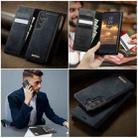 For Samsung Galaxy S24 FE 5G CaseMe C49 Magnetic RFID Blocking Detachable Wallet Leather Phone Case(Black) - 4