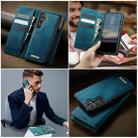 For Samsung Galaxy S24 FE 5G CaseMe C49 Magnetic RFID Blocking Detachable Wallet Leather Phone Case(Green) - 4