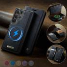 For Samsung Galaxy S24 Ultra 5G CaseMe C49 Magnetic RFID Blocking Detachable Wallet Leather Phone Case(Black) - 3