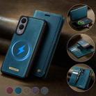 For Samsung Galaxy S25 Edge 5G CaseMe C49 Magnetic RFID Blocking Detachable Wallet Leather Phone Case(Green) - 3