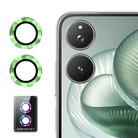 For Xiaomi Mix Flip 2 ENKAY Hat-Prince 9H Rear Camera Lens Aluminium Alloy Tempered Glass Film(Light Green) - 1