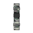 For Xiaomi Smart Band 10 / 9 / 8 Metal Head Magnetic Plastic Buckle Elastic Nylon Watch Band(Camouflage Jungle) - 3