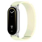 For Xiaomi Smart Band 10 / 9 / 8 Soft Silicone Magnetic Watch Band(Milky White) - 1