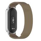 For Xiaomi Smart Band 10 / 9 / 8 Soft Silicone Magnetic Watch Band(Brown) - 2
