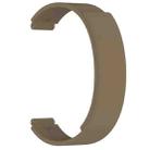 For Xiaomi Smart Band 10 / 9 / 8 Soft Silicone Magnetic Watch Band(Brown) - 3