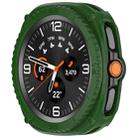For Samsung Galaxy Watch8 Classic 46mm Hollow Digital Armor TPU Watch Protective Cover(Green) - 2