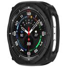 For Samsung Galaxy Watch8 40mm Hollow Digital Armor TPU Watch Protective Cover(Black) - 2