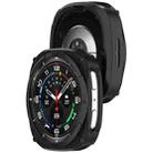 For Samsung Galaxy Watch8 40mm Hollow Digital Armor TPU Watch Protective Cover(Black) - 3