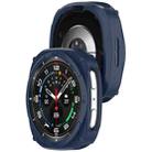 For Samsung Galaxy Watch8 40mm Hollow Digital Armor TPU Watch Protective Cover(Blue) - 3