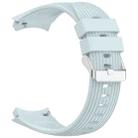For Huawei Watch 5 46mm Vertical Solid Color Silicone Watch Band(Blue) - 3