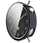 For Xiaomi Watch S4 41mm Tempered Film Integrated PC Watch Protective Cover(Ink Blue) - 2