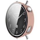 For Xiaomi Watch S4 41mm Tempered Film Integrated PC Watch Protective Cover(Pink) - 2