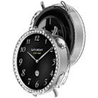 For Xiaomi Watch S4 41mm Single Row Diamond Half Coverage Hollow TPU Watch Cover(Transparent) - 3