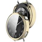 For Xiaomi Watch S4 41mm Electroplated All Coverage TPU Watch Protective Cover(Gold) - 3