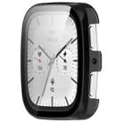 For Amazfit Active 2 Square Tempered Film Integrated PC Watch Protective Cover(Black) - 2