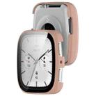 For Amazfit Active 2 Square Tempered Film Integrated PC Watch Protective Cover(Pink) - 3