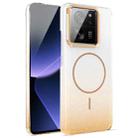For Xiaomi 13T / 13T Pro Gold Diamond Glitter Gradient MagSafe Shockproof Phone Case(Gold) - 1