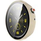 For Honor Watch Fit Elegant Tempered Film Integrated PC Watch Protective Cover(Ivory White) - 2