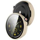 For Honor Watch Fit Elegant Tempered Film Integrated PC Watch Protective Cover(Ivory White) - 3