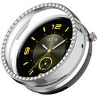 For Honor Watch Fit Elegant Single Row Diamond Half Coverage Hollow TPU Watch Cover(Silver) - 1