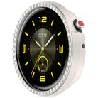 For Honor Watch Fit Elegant Single Row Diamond Half Coverage Hollow TPU Watch Cover(Starlight) - 2