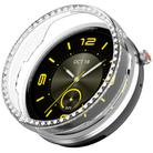 For Honor Watch Fit Elegant Single Row Diamond Half Coverage Hollow TPU Watch Cover(Transparent) - 1