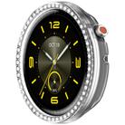 For Honor Watch Fit Elegant Single Row Diamond Half Coverage Hollow TPU Watch Cover(Transparent) - 2