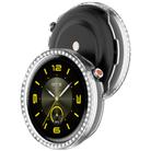 For Honor Watch Fit Elegant Single Row Diamond Half Coverage Hollow TPU Watch Cover(Transparent) - 3