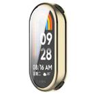 For Xiaomi Smart Band 10 / 10 NFC All Coverage Electroplated TPU Watch Protective Cover(Light Gold) - 2