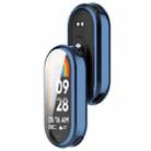 For Xiaomi Smart Band 10 / 10 NFC All Coverage Electroplated TPU Watch Protective Cover(Blue) - 3