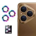 For Huawei Pura 80 5G ENKAY 9H Rear Lens Aluminium Alloy Tempered Glass Film(Colorful) - 1