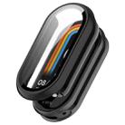 For Xiaomi Smart Band 10 / 10 NFC Tempered Film Integrated PC Watch Protective Cover(Black) - 1
