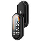 For Xiaomi Smart Band 10 / 10 NFC Tempered Film Integrated PC Watch Protective Cover(Black) - 3