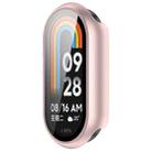 For Xiaomi Smart Band 10 / 10 NFC Tempered Film Integrated PC Watch Protective Cover(Matte Rose Pink) - 2