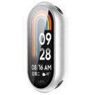 For Xiaomi Smart Band 10 / 10 NFC Tempered Film Integrated PC Watch Protective Cover(Matte Silver) - 2