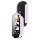For Xiaomi Smart Band 10 / 10 NFC Tempered Film Integrated PC Watch Protective Cover(Matte Purple) - 3
