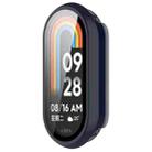 For Xiaomi Smart Band 10 / 10 NFC Tempered Film Integrated PC Watch Protective Cover(Ink Blue) - 2