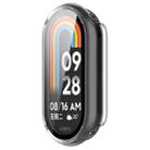 For Xiaomi Smart Band 10 / 10 NFC Tempered Film Integrated PC Watch Protective Cover(Transparent White) - 2