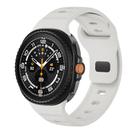 For Samsung Galaxy Watch 8 40mm / 44mm Dots Texture Black Buckle Silicone Watch Band(Starlight) - 1