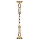 For Apple Watch 46mm / 49mm / 45mm / 44mm Copper Chain Metal Watch Band(Gold) - 3