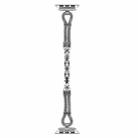 For Apple Watch 42mm / 41mm / 40mm / 38mm Copper Chain Metal Watch Band(Silver) - 3
