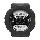 For Amazfit T-Rex 2 Sports Silicone Watch Protective Cover(Black) - 3