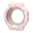 For Amazfit T-Rex 2 Sports Silicone Watch Protective Cover(Sand Pink) - 1