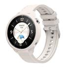 For OPPO Watch X2 Mini Silicone Watch Cover Integrated Diamond Texture Silicone Watch Band(Starlight) - 1