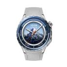 For OPPO Watch X2 Mini Stitched Silicone Watch Band(Gray) - 2