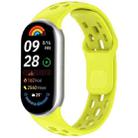 For  Xiaomi Smart Band 10 / 9 / 8 Honeycomb Hole Breathable TPU Watch Band(Green) - 1